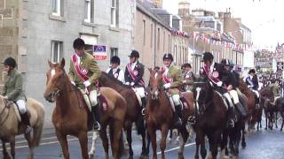 preview picture of video 'Coldstream Civic Week, Flodden return 2010.'