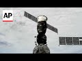 US-Russian crew of 3 arrives at the International Space Station