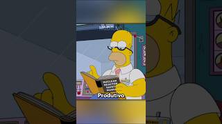 HOMER FICA PRODUTIVO #simpsons