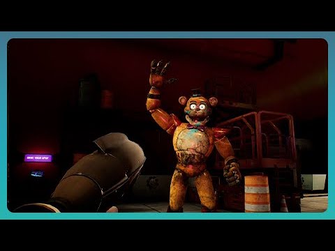 Shooting Freddy with a Laser Gun?! FNAF: Security Breach