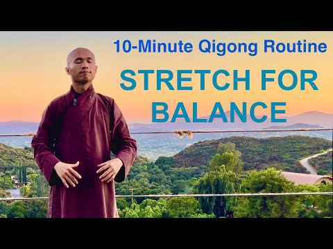 STRETCHING for BALANCE | 10-Minute Qigong Daily Routine