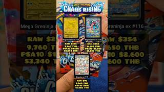 ตามล่า..น๊อนกบก๊านน..🥰🥰Pokemon Mega Evolution Chaos Rising#pokemon #pokemontcg