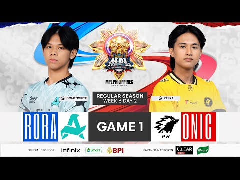 MPL PH S16 - W6D2 - RORA VS ONIC GAME 1
