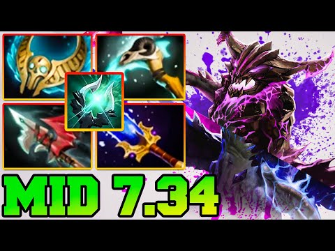 Outworld Destroyer Dota 2 Mid Carry 7.34 Guide Build Best OD Pro Gameplay