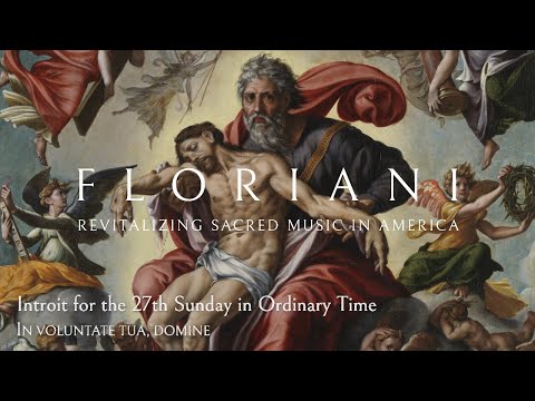 Introit for the 27th Sunday in Ordinary Time: In voluntate tua, Domine
