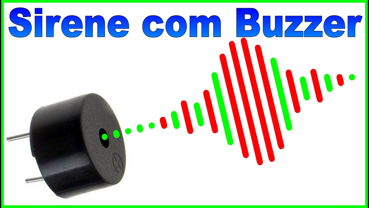 Faça uma Sirene com Buzzer de PC para seu Carrinho de Controle Remoto - Aula 06