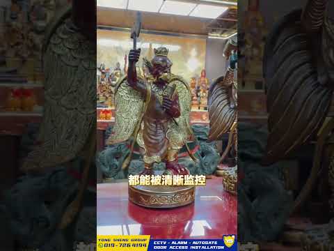 CCTV Installation for Temple in Klang | Temple Security Camera System