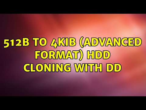 512B to 4KiB (Advanced Format) HDD cloning with dd (3 Solutions!!)