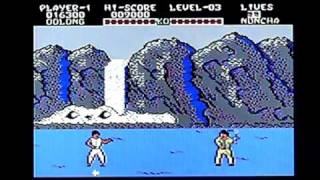 Yie Ar Kung-Fu on Commodore 64. Gameplay & Commentary
