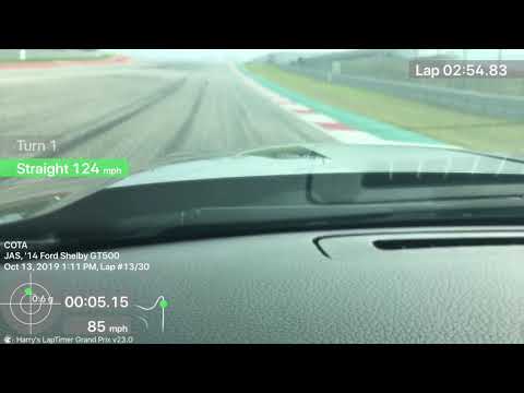 COTA 10-13-19 Run 3 Yellow Group - JAS 2015 GT500