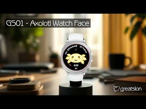 GS01 - Axolotl Watch Face video thumbnail