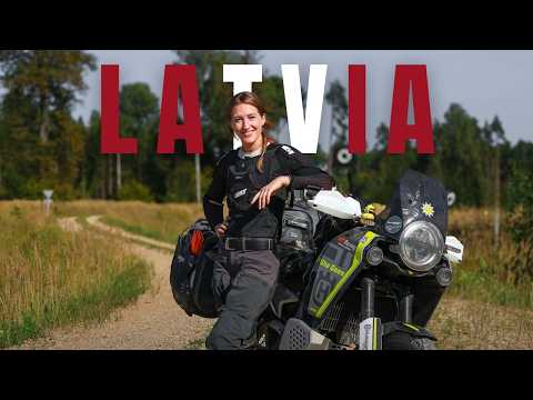 Latvia by Motorcycle: A Solo Adventure | Full Documentary by Off She Goes