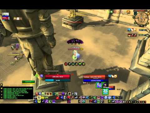 Unholy DK/Disc Priest vs. Rogue/Holy Paladin 2v2 arena pvp 5.2 Win 1650 rating
