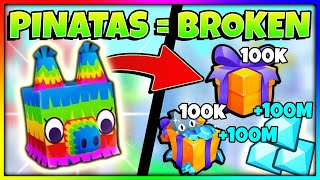 PINATAS NEED A NERF? BROKEN MUST WATCH! Pet Simulator 99