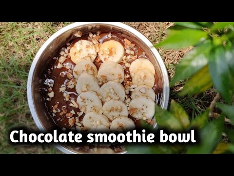 Chocolate smoothie bowl | Anvitha Avani