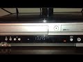 Demonstration On My Panasonic VCR DVD Combo On My Brave Little Toaster 1998 VHS