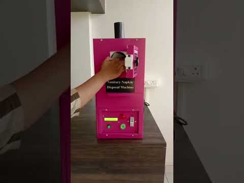 Paint Coated Sanitary Napkin Disposal Machine