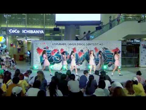 160827 [Wide] Unnie cover GFRIEND - Intro + NAVILLERA @ Esplanade Cover Dance#3 (Audition)