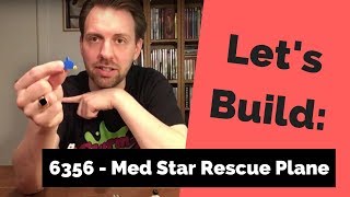 YouTube thumbnail: Let's build: LEGO 6356 Med-Star Rescue Plane [Review]