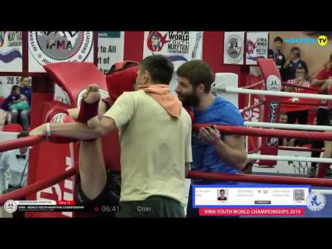 Mykyta Goncharenko (UKR)_Final_Youth World Muaythai Championships 2019 _05.10.2019
