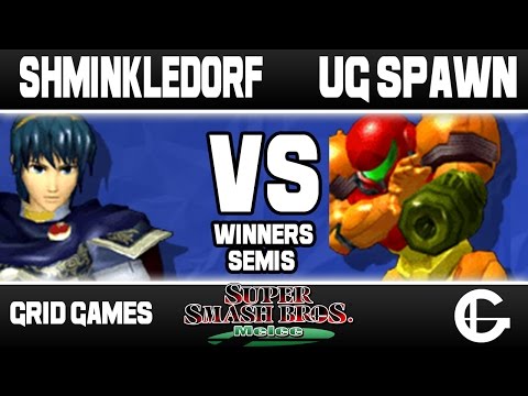 Shminkledorf (Fox) VS UG Spawn (Samus) | Grid Melee Bi-Weekly Winners Semis