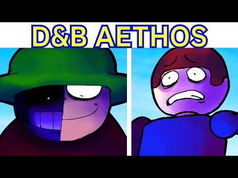 FNF DAVE AND BAMBI'S AETHOS - Inadequacy Lyrics + Both Endings (D&B Disheartening Betrayal)