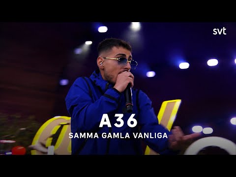 A36 – Samma gamla vanliga | Allsång på Skansen 2022 | SVT