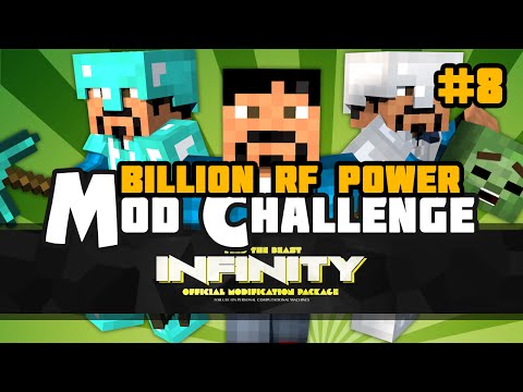 "FIRST POWER UNIT - MACHINES CAPACITOR UPGRADES" FTB INFINITY: Minecraft Mods Challenge.