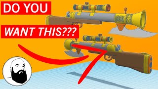 3D Printing a Fantasy Inspired Blunderbuss for Cosplay