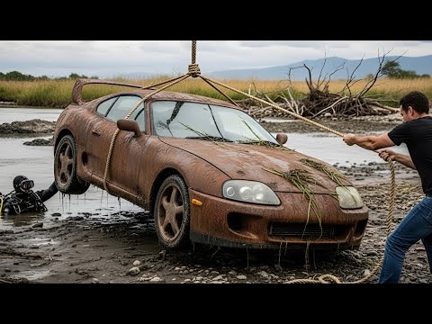 Thumbnail for Toyota Supra MK4 Full Restoration From Rust to Showroom (POV 4K) by Toyota, Performance car, SEAT, Sports car, video, Ilinga, Toyota GR Supra, WiLL, Car, video f, vide, Toyota Supra, video i