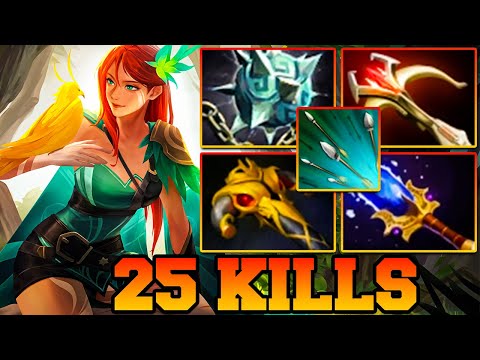 Windranger Dota 2 Carry Offlane 7.33 Meta With 25 Kills Pro Gameplay Build Guide 2023