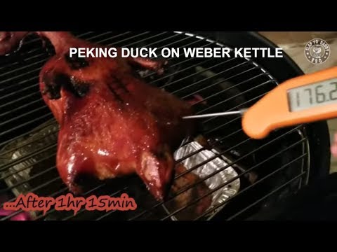 Peking Beijing Duck 5 Fundamentals on Weber Kettle Grill BBQ Champion Harry Soo SlapYoDaddyBBQ.com