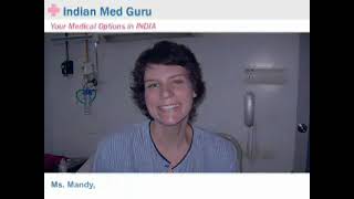 Ms. Mandy, Canada patient video testimonial India