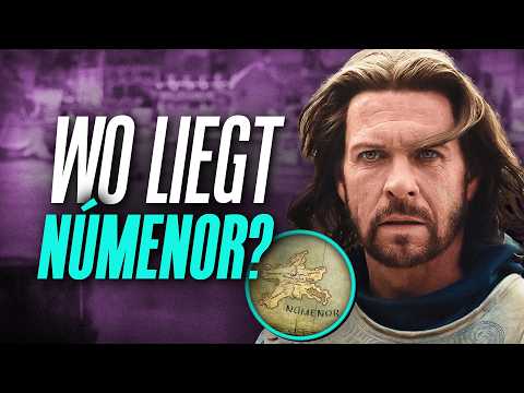 Wo spielt was in THE RINGS OF POWER? Die Karte von Mittelerde erklärt!