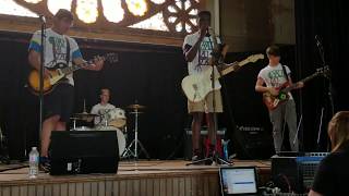 2018 session 1 rock band Daniel, John, Josh &amp; Ryan