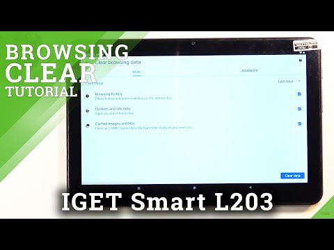 How to Delete Browser History in IGET Smart L203 – Delete Google Searches