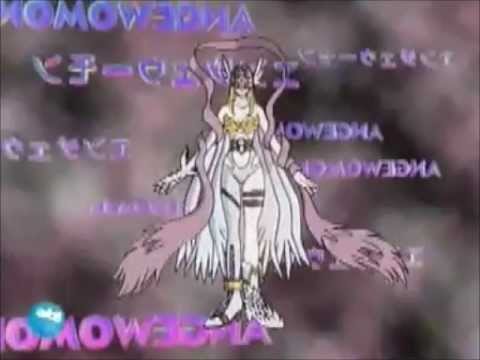 Primera superdigievolución de gatomon a angewomon-español de España