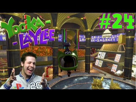 Yooka-Laylee Gameplay (PS4) Part 24 - Smashing Slot Machines