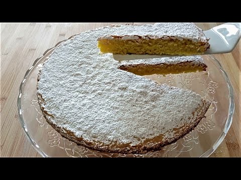 TORTA ALLE MANDORLE CON SOLO 3 INGREDIENTI - SENZA FARINA, SENZA BURRO E SENZA LIEVITO - FACILISSIMA