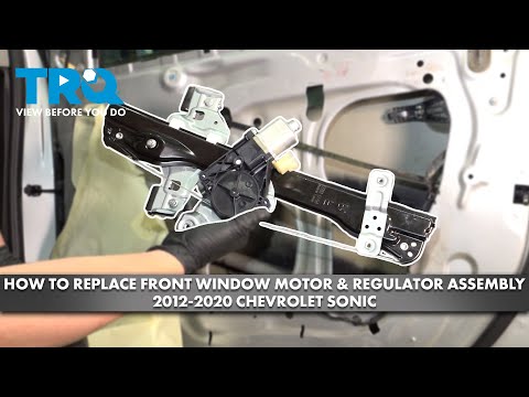 How to Replace Front Window Motor & Regulator Assembly 2012-2020 Chevrolet Sonic