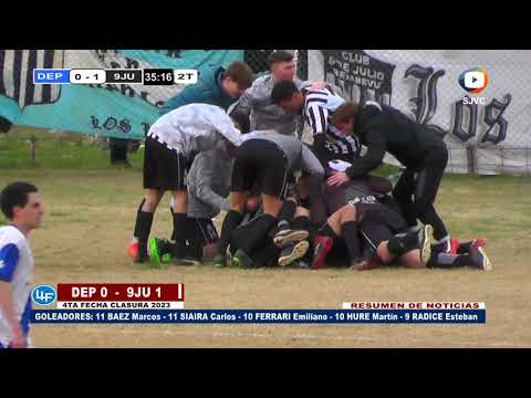 Los Goles de la 4ta Fecha (incompleta) del Torneo Clausura 2023 en la Liga InterProvincial