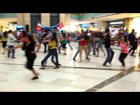 International Zouk Flash Mob (IZFM) 2013 - Zouk India's 1st Show at Delhi, India (Amateur Video)