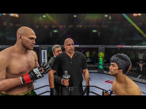 BRUCE LEE VS TYSON FURY😱 (EA SPORTS UFC 4) PS5 | UFC KNOCKOUTS | UFC BRUTAL FIGHT | UFC 4 K1 RULES