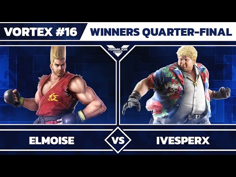 [Vortex #16] ElMoise vs MTS | iVesperX - Winners Quarter-Final - Tekken 7