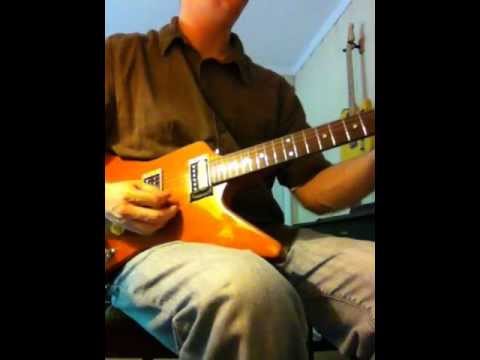 Old Cort Explorer copy (Effector) prior to 2Tek bridge install and bridge pickup swap