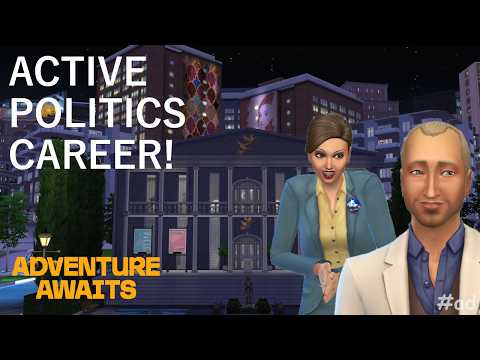 ad | Custom Town Hall Venue! | The Sims 4: Adventure Awaits