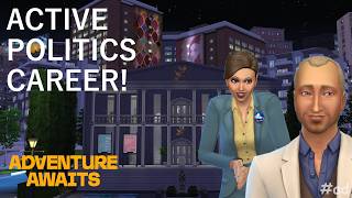 ad | Custom Town Hall Venue! | The Sims 4: Adventure Awaits