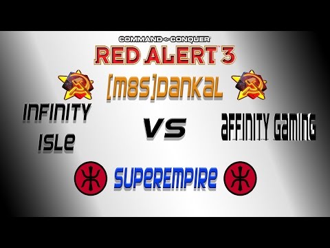 SuperEmpire[E] vs [m8s]Dankal[S] Infinity Isle - Red Alert 3