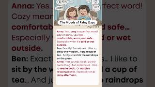 Rainy Day English – Feelings, Activities & Funny Stories  | Easy English Conversation for Beginners