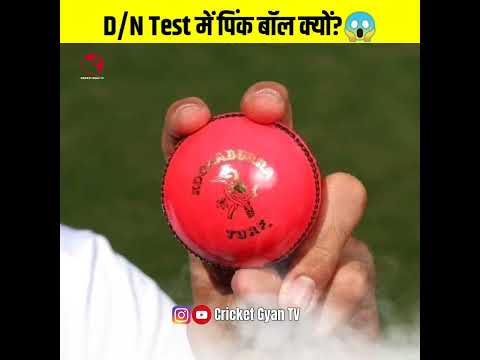 Why pink ball in day night test match? #shorts #testmatch